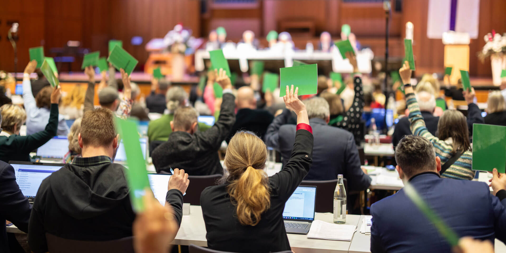 Abstimmung bei der Landessynode,© ELKB/MCK
